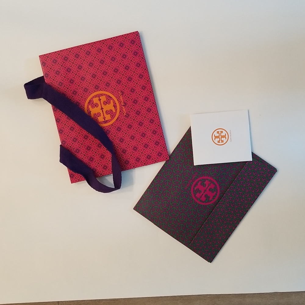 Tory Burch Paper Shopping Bag Envelope Set